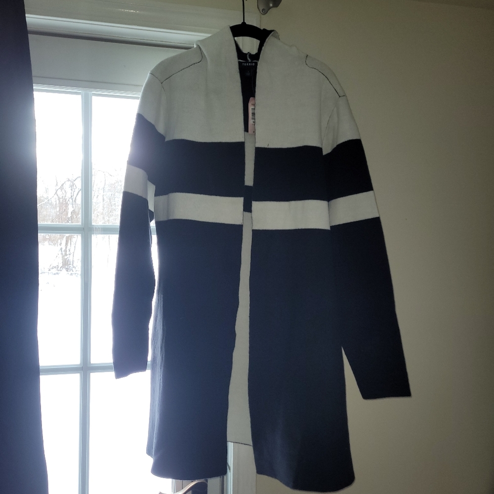 NWT Torrid hooded cardigan sweater coat size 1